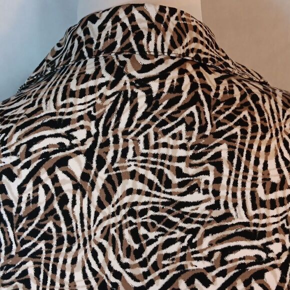 Alfani Animal Print Top - Picture 4 of 7